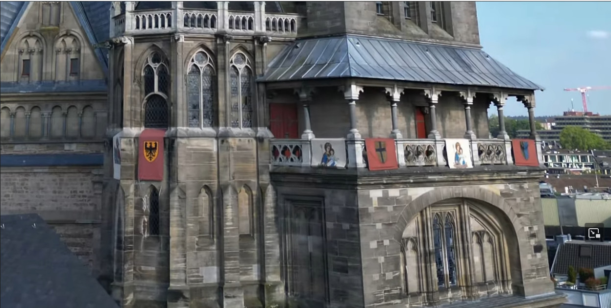 Ein neuer Kirchturm für das Aachener Münster nach Dürers Vorbild